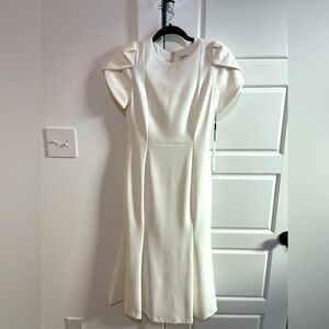 White Calvin Klein dress NWT